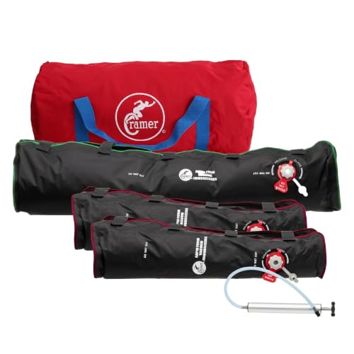 Image of Cramer E3 Vacuum Immobilizer Deluxe Set with Pump, Arm & Leg Splints