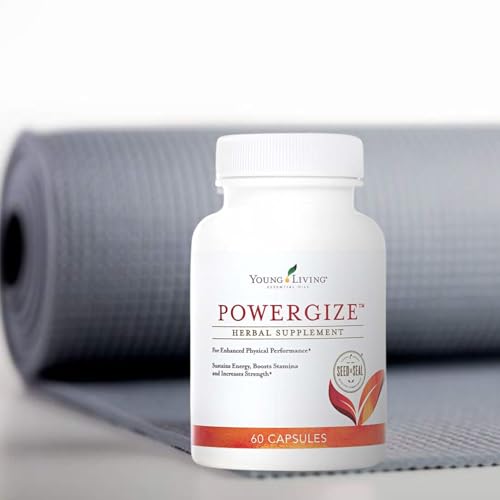 Image of Young Living - PowerGize 60 Capsules | Active Lifestyle Support Supplement for Men & Women | Supports Muscles and Energy