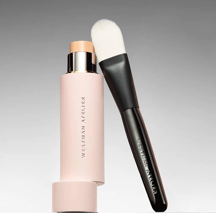 Westman Atelier The Signature Skin Duo - Vital Skin Foundation Stick in Atelier II Foundation Brush