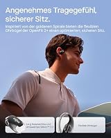 SHOKZ OpenFit 2+ Open-Ear-Kopfhörer mit Dolby Audio, Schwarz – Ansicht 5