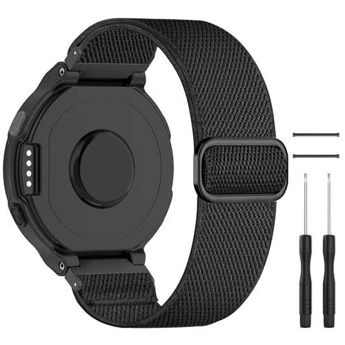Correa elástica de nylon compatible con Garmin Forerunner miniatura 1