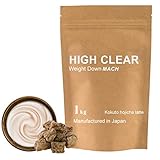 ハイクリアー ウェイトダウンマッハ プロテイン ホエイ ソイ 国内製造大豆たんぱく 難消化性デキストリン ビタミン ミネラル 黒糖ほうじ茶ラテ味 1kg 約40食分