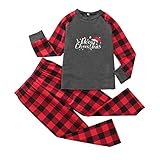Conjunto de pijama familiar de Navidad para hombre y mujer, 391 años