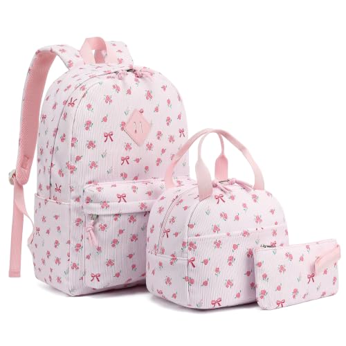 Xunteny Corduroy School Backpack