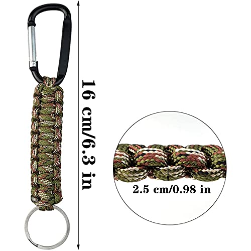 Intrecciato Anello di Cordino 8 Pezzi Paracord