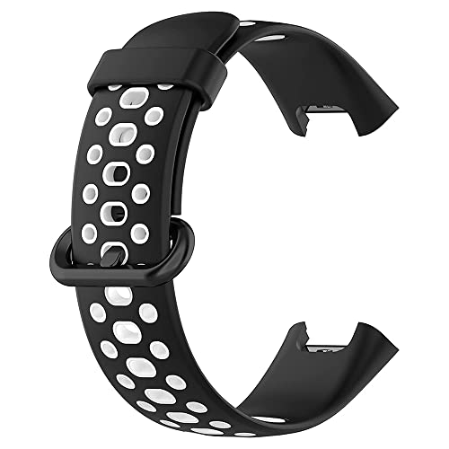 Xiaomi Redmi Watch 2 Lite Rainbow Band Kordon Siyah Beyaz