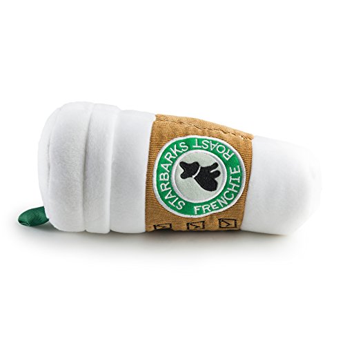 Haute Diggity Dog Starbarks Coffee Collection | Unique Squeaky Parody Plush Dog Toys – Canine Caffeine Your Dog Can Handle! #TOP1