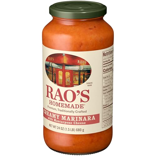 Image of Rao's Homemade Creamy Marinara with Mascarpone Sauce Made with Italian Tomatoes, 24 oz