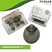 Phonak Vented Domes 4.0 – 1 Pack Small (S) + 1 Pack Medium (M) – 20 Domes Total – Compatible with Marvel, Paradise, Lumity RIC Devices – Open Fit – Original Phonak Replacements