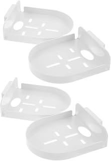 KOCKSHION 4 Soportes De Cámara Para Cámara De Seguridad Adhesivos Flotantes Para Pared Para Cámara De Seguridad De Plástico Color