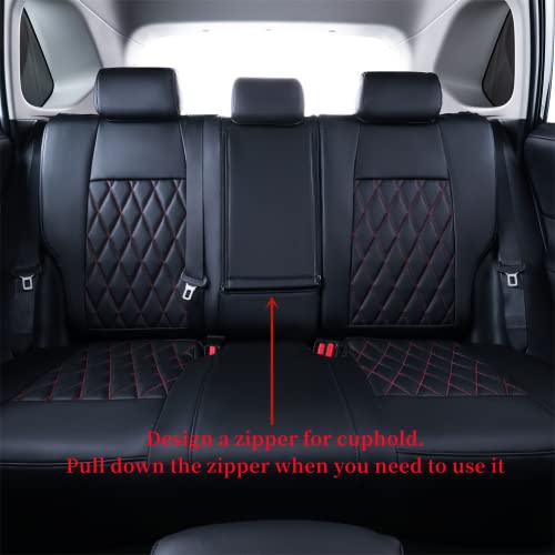 Image of coverdream RAV 4 Seat Covers Custom Fit for Toyota 2013-2018 RAV4,Full Set