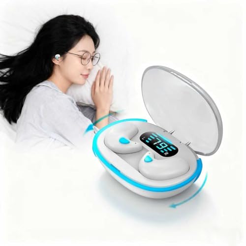 Wireless Sleep Bluetooth in-Ear Headphones, Mini Invisible Earbuds wit