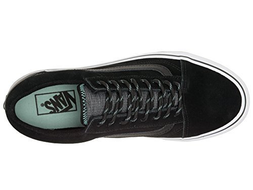 Vans Vans Unisex Old Skool Skate Shoe (6.5 Women / 5 Men M US, Black/Wasabi)
