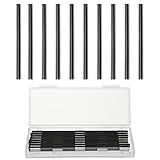 Jetstream 10 Stück Hobelmesser 82mm, Wendemesser Hobelmesser Messer, Handhobel Ersatzklingen, Ersatzklingen für Hobelmaschinen und Holzbearbeitungsmaschinen 82 * 5.5 * 1.2mm