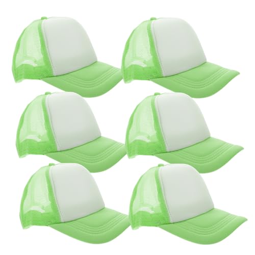 Casquettes de baseball vierges légères et respirantes sublimation lot de 10