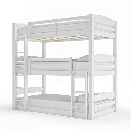 Dhp Phoenix Triple Floor Bunk Bed | White | Dl7891Tbbw Model #TOP1