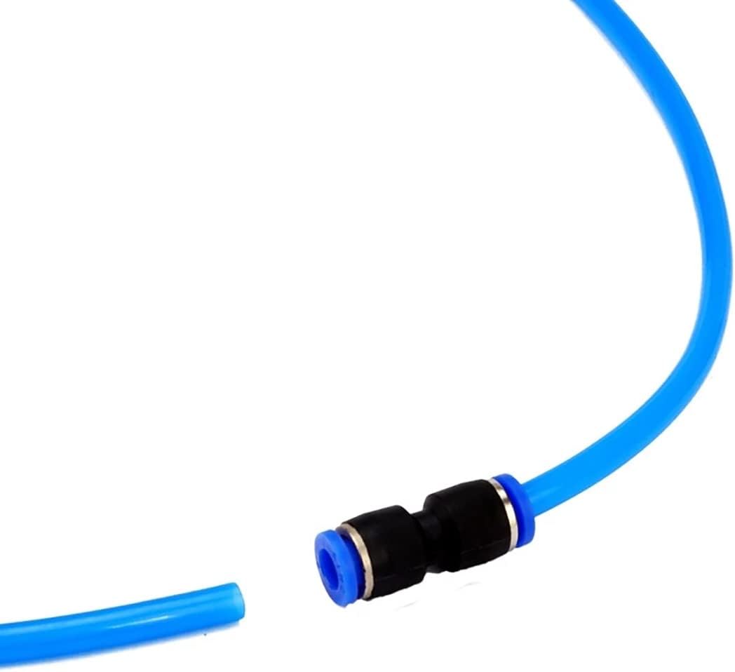 Push to Connect Fitting, 1/2" OD Pneumatic Air Line Quick Push Lock Adapter (Pack of 10)