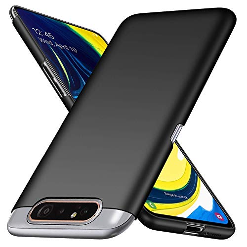 Soezit Shockproof Silicone Back Cover for Samsung Galaxy A80 - Black (B07W7VGP6G) Amazon Price History, Amazon Price Tracker