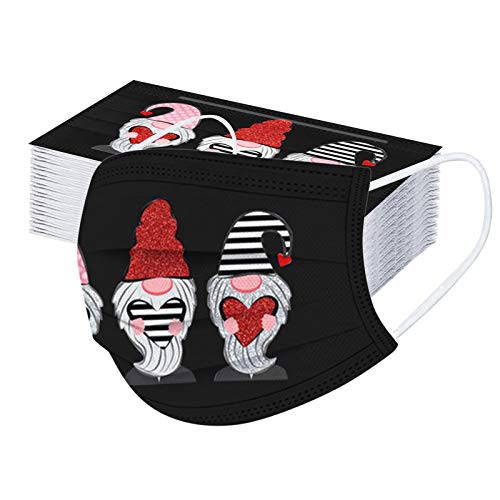 10/20/50 Stück Erwachsenen Weihnachten MundSchutz Einweghülle Bandana, Halstuch Atmungsaktiv Outdoor Anti-Staub Weihnachts Motiv Druck