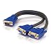 Produktbild C2G ULTIMA Serie HD15 SXGA VGA-Stecker auf 2 x VGA-Buchse Y-Computermonitorkabel