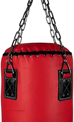 Miniatura 2 de Title Boxing Classic Banana Heavy Bag IV - Muay Thai, MMA, Boxeo Heavy Bag, 14' x 72' Rojo