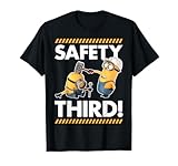 Despicable Me Minions Safety Third Graphic T-Shirt T-Shirt