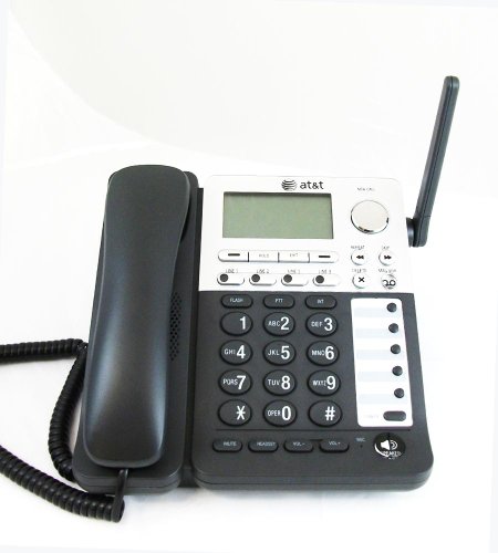 Teléfono inalámbrico AT&T de 4 líneas