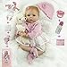 ZIYIUI Realistica 22 Pollici 55 cm Bambole Reborn Silicone Bambino Maschio Cheap Bambola Originali Reborn Baby Ragazza Ragazzi Toddler Giocattolo