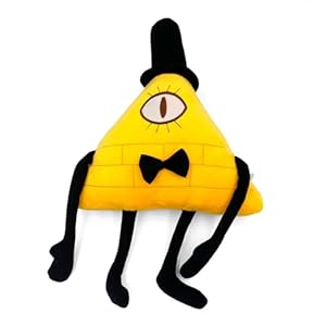 Gravity falls bill cipher plush toy soft stuffed plush for fans and collectors  urban country home decor