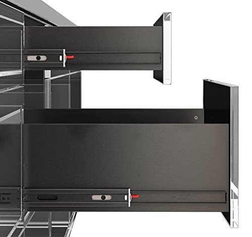 Samet Teleskopik Bilyalı Ray 43X500 Galvanız