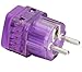 Regvolt AC Power Travel Adapter Plug for Europe Like France, Germany, Spain, Turkey, Portugal, Poland, Austria, Belgium, Sweden, Norway, South Korea, & Netherlands. Grounded 2 in 1