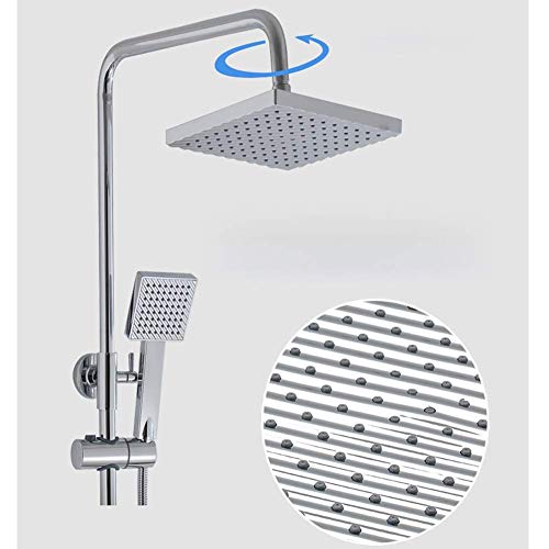 Ensemble de douche à main en cuivre pour résoudre les problèmes de pression