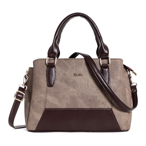 Image of EXOTIC Three section Denim Design, Multipurpose handbag with Shoulder Strap