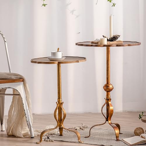 Table d'appoint JATIBOSH : bout de canapé et table basse de salon