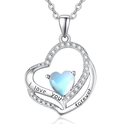 Zhi Kexin �n�[�g�a���΃l�b�N���X �����p 925�X�^�[�����O�V���o�[ I Love You Forever �y���_���g �L�O�� ������ �a���� �W���G���[ �M�t�g �� �� �� �ޏ�, 0.82 Inches, �X�^�[�����O�V���o�[, �L���[�r�b�N