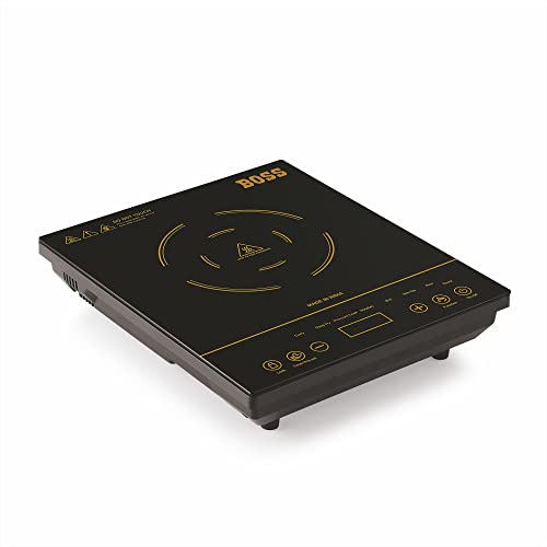 BOSS Chefmax 1800 Watts Induction Cooktop With Preset Menu Options