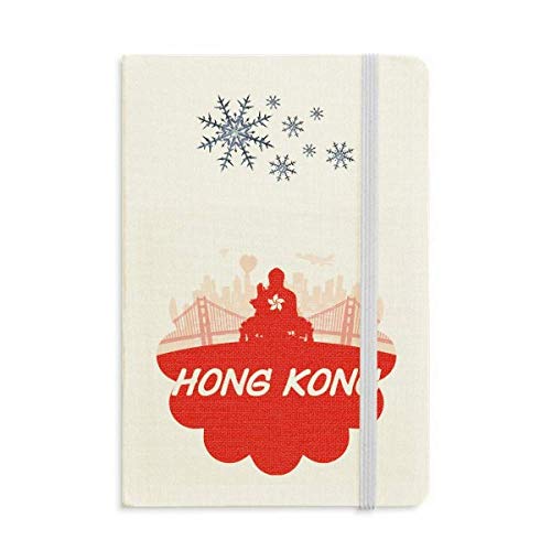 Carnet de notes épais au style porcelaine de Hong Kong pour votre bureau créatif