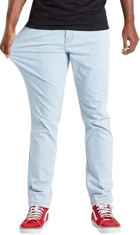 Mugsy Mens Jeans, Classic Fit, Stretch Denim Jeans for Men, Comfortable, 4-Way Stretch, Flexible Pants, Size Up If Needed