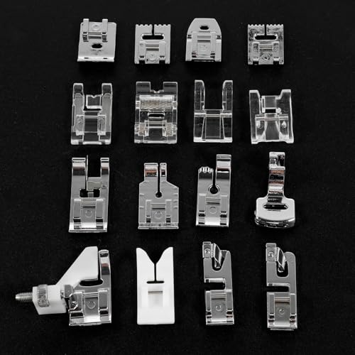 Set de 16 Pies para Máquina de Coser Metal miniatura 7