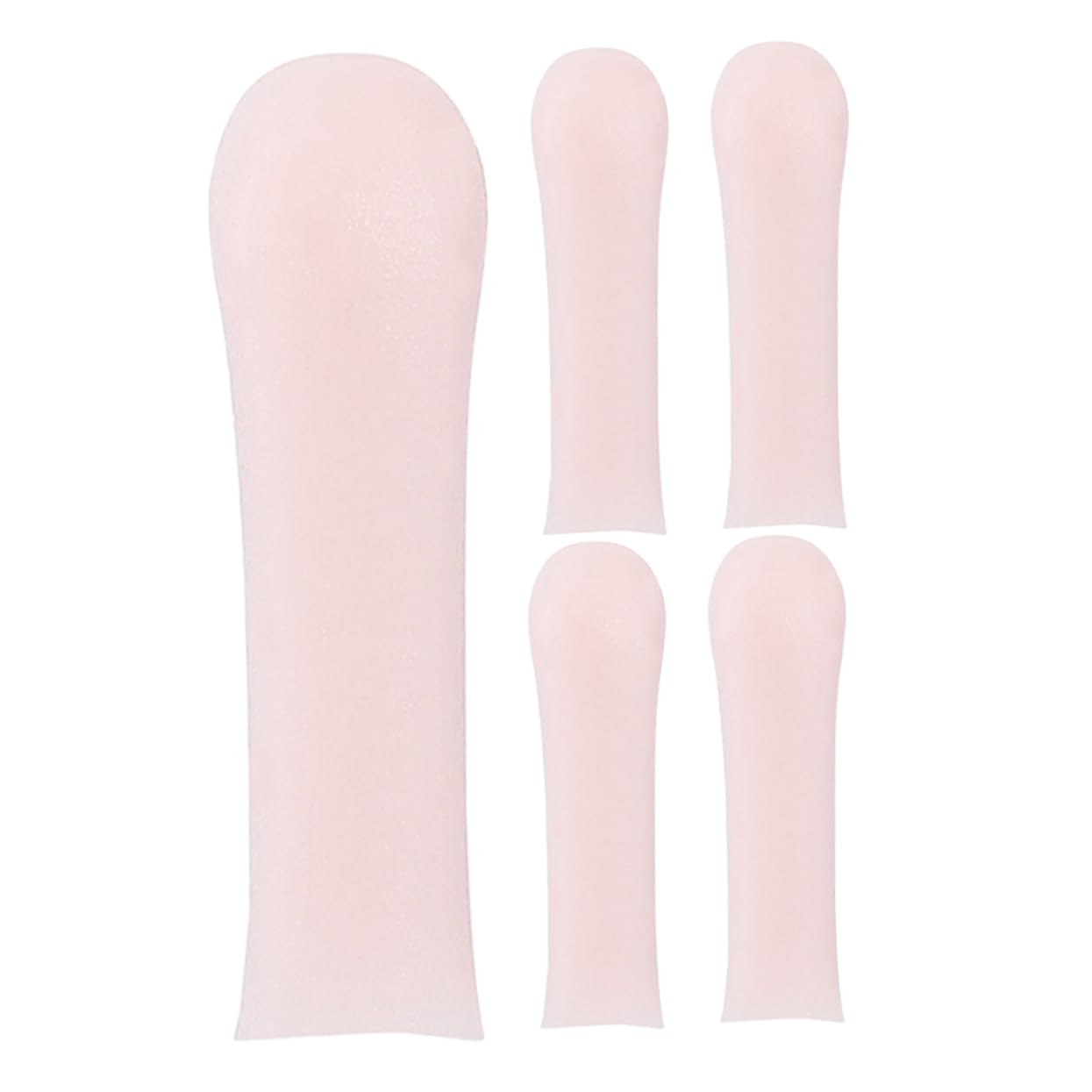Beatifufu 5Pcs Ear Wax Removal Spoon Tips Silicone Replacement Covers for Gentle Ear Cleaning Compatible with Ear Care Devices for Adults Pink