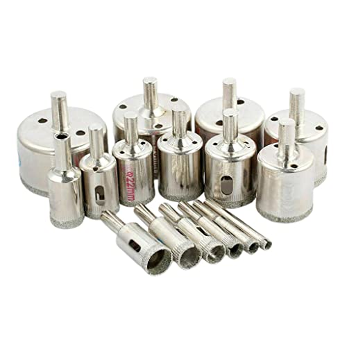 Set de brocas para vidrio y mármol 16 piezas miniatura 3