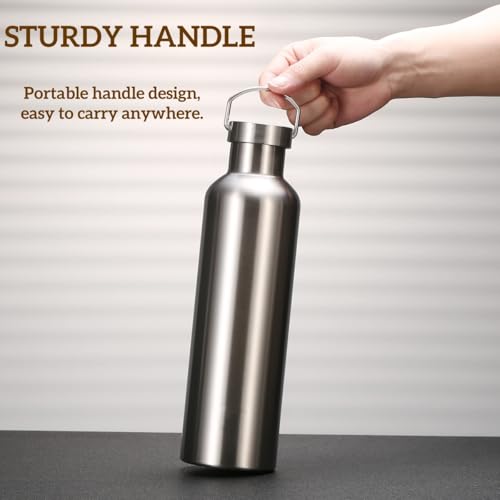 CDJ Termo Botella de Agua de Acero Inoxidable 34oz Boca Ancha Aislada al Vacío miniatura 5