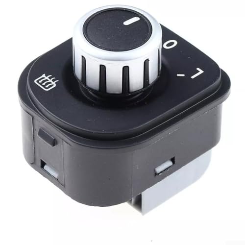 Replacement Mirror Switch Control Knob 5ND959565B for For Jetta, For Golf MK5 MK6, For Passat B6 Electrical Wing Mirror Adjustment