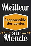 Meilleure Responsable des ventes au monde: carnet de notes cadeau format A5- Cahier ligné cadeaux pour hommes et femmes, Journal ligné - Une belle idée de cadeau pour de Noel, anniversaire...