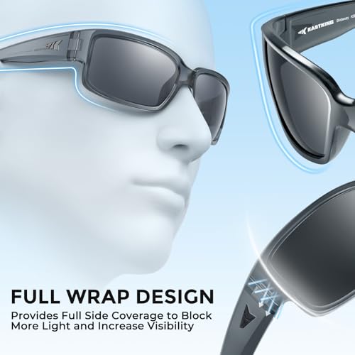 Image of KastKing Skidaway Polarized Sport Sunglasses for Men and Women,Ideal for Driving Fishing Cycling and Running,UV Protection