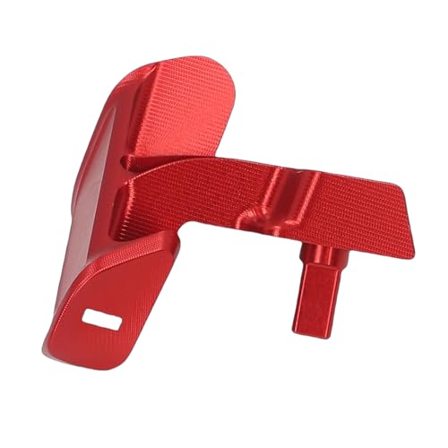 Tbest Levier D Accélérateur au Pouce Rotatif 360 Degrés, Commande de Changement au Pouce avec Surface de Prise Texturée en Aluminium, for F3 2015-Later et RT 2020-Later (rouge)