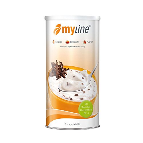 Myline Eiweiß, Stracciatella, 1er Pack (1 x 400 g Dose)