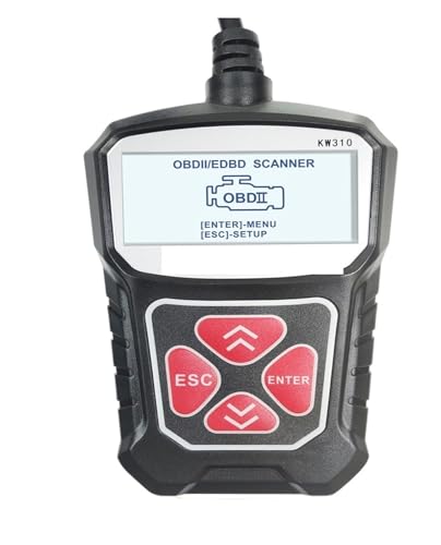 EDEDE Auto Diagnosi OBD, KW309 OBDII Scanner Lettore di Codici di Errore del Motore Scanner automobilistico OBD2 Scanner OBD for Auto Strumenti di diagnosi di Riparazione per Auto