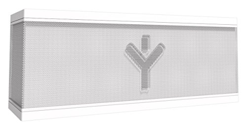 RYGHT Party Rock Enceinte Nomade Bluetooth avec Technologie NFC pour Smartphone/Ordinateur/Tablette/iPad/Lecteur MP3/MP4 Blanc