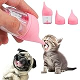 Puppy Bottles for Nursing，Kitten Bottles for Nursing，Pet Feeding Bottle，(Pink - 20ml)